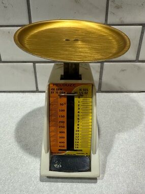 VTG Food Scale, Trim Away Kitchen Dietetic Food Scale 16 Oz / 450 Grams, Tested